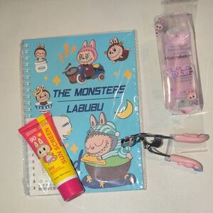 The Monsters Notebook , Eyelash Curler And Sunscreen Bundle